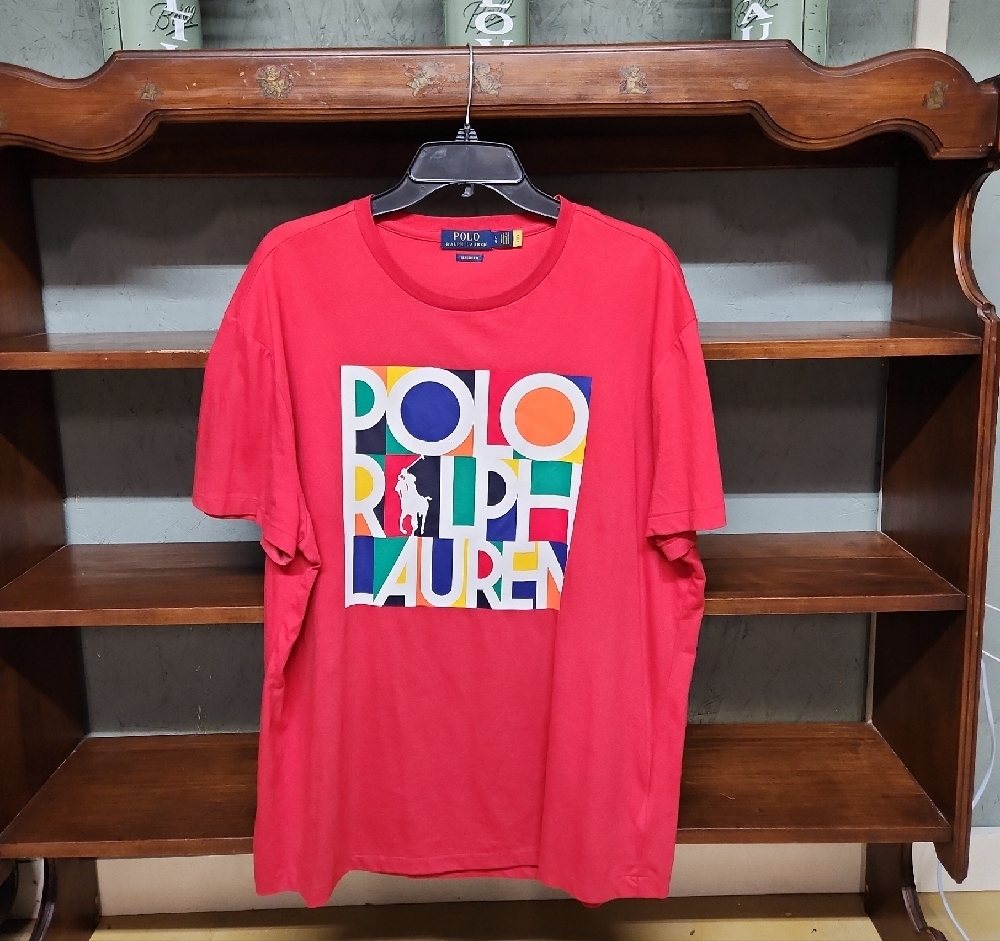 Polo by Ralph Lauren Men's Red T-Shirt